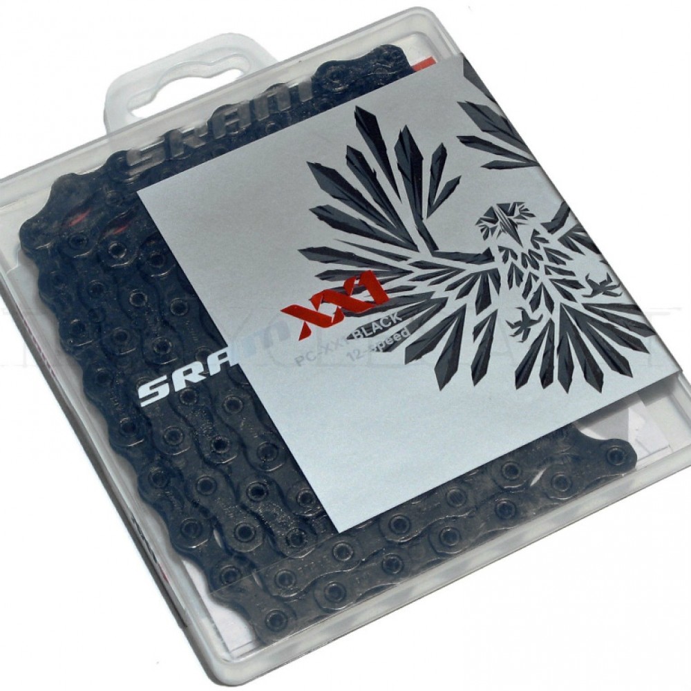 SRAM PC XX1 Eagle Black Catena 12 Velocità 126 Maglie